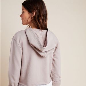 Anthropologie T. La Nina taupe hoody